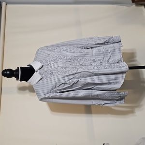 Spriped button down Signature By Larry Levine